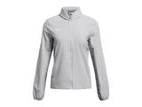 Under Armour Womens Squad 3.0 Warm-Up Full-Zip Jacket - Water Resistant
