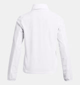 Under Armour Womens Squad 3.0 Warm-Up Full-Zip Jacket - Water Resistant