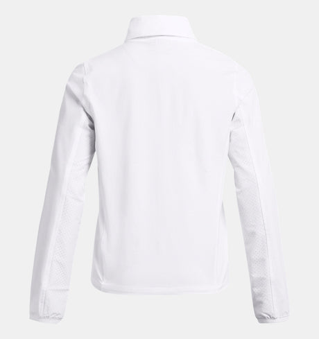 Under Armour Womens Squad 3.0 Warm-Up Full-Zip Jacket - Water Resistant