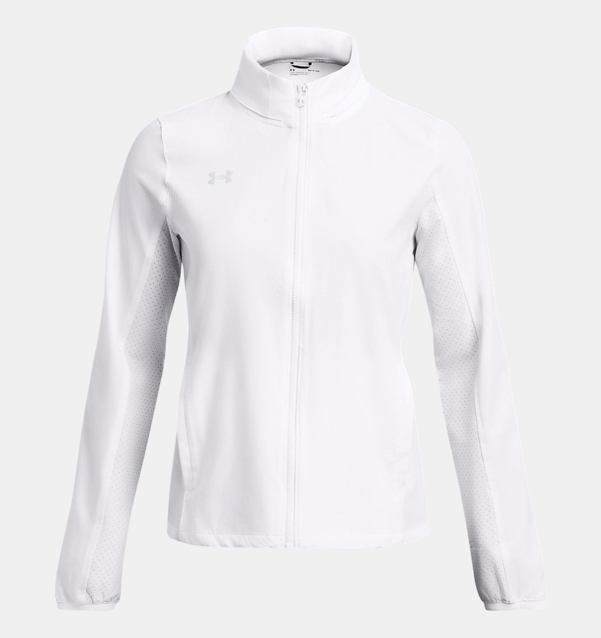 Under Armour Womens Squad 3.0 Warm-Up Full-Zip Jacket - Water Resistant