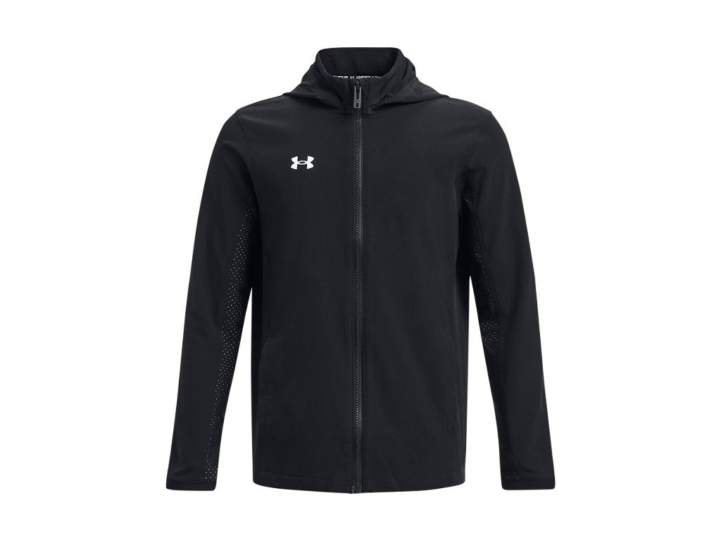 Under Armour Boys Squad 3.0 Warm-Up Full-Zip Jacket - Water Resistant