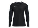 Under Armour Womens UA Volleyball Powerhouse 2.0 Long Sleeve Jersey - HeatGear Fabric with Mesh Panels