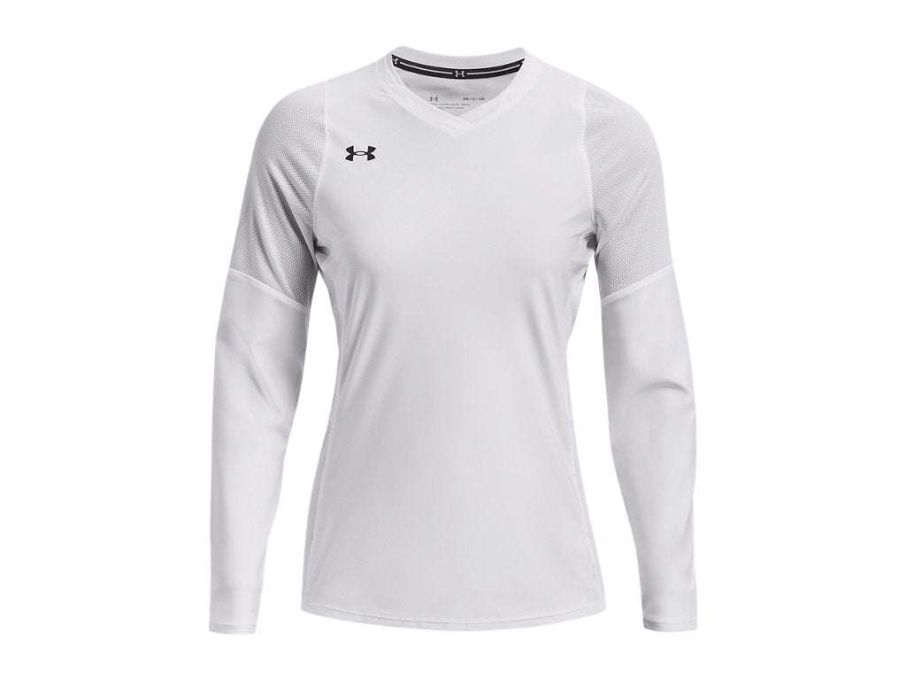 Under Armour Womens UA Volleyball Powerhouse 2.0 Long Sleeve Jersey - HeatGear Fabric with Mesh Panels