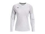 Under Armour Womens UA Volleyball Powerhouse 2.0 Long Sleeve Jersey - HeatGear Fabric with Mesh Panels