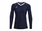 Under Armour Womens UA Volleyball Powerhouse 2.0 Long Sleeve Jersey - HeatGear Fabric with Mesh Panels