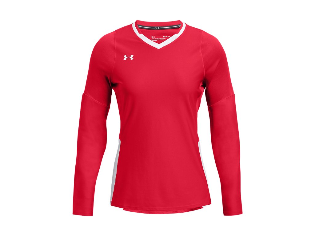 Under Armour Womens UA Volleyball Powerhouse 2.0 Long Sleeve Jersey - HeatGear Fabric with Mesh Panels