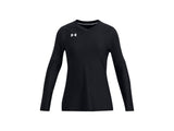 Under Armour Girls Volleyball Powerhouse Long Sleeve Jersey - HeatGear Fabric with Mesh Panels