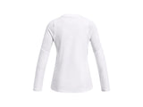 Under Armour Girls Volleyball Powerhouse Long Sleeve Jersey - HeatGear Fabric with Mesh Panels