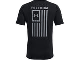 Under Armour Mens Freedom Flag T-Shirt - Quick-Drying Cotton Blend