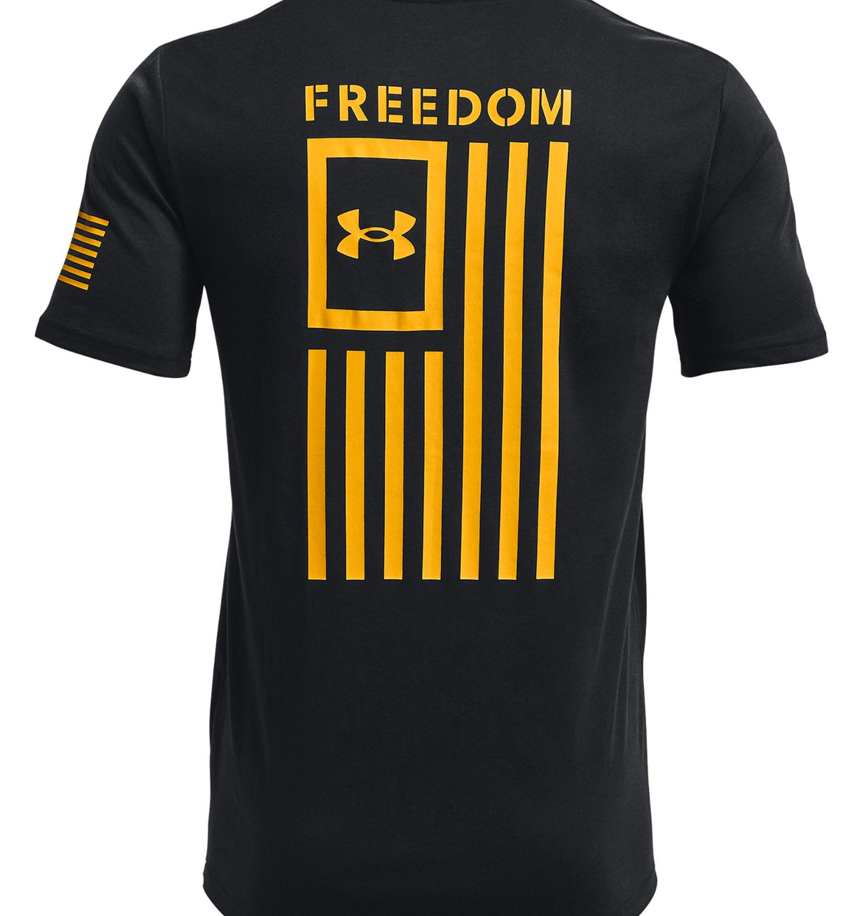 Under Armour Mens Freedom Flag T-Shirt - Quick-Drying Cotton Blend