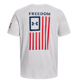 Under Armour Mens Freedom Flag T-Shirt - Quick-Drying Cotton Blend