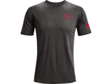 Under Armour Mens Freedom Flag T-Shirt - Quick-Drying Cotton Blend
