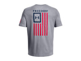 Under Armour Mens Freedom Flag T-Shirt - Quick-Drying Cotton Blend