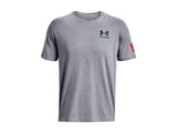 Under Armour Mens Freedom Flag T-Shirt - Quick-Drying Cotton Blend