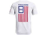 Under Armour Mens Freedom Flag T-Shirt - Quick-Drying Cotton Blend