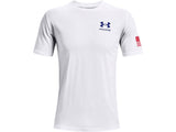 Under Armour Mens Freedom Flag T-Shirt - Quick-Drying Cotton Blend