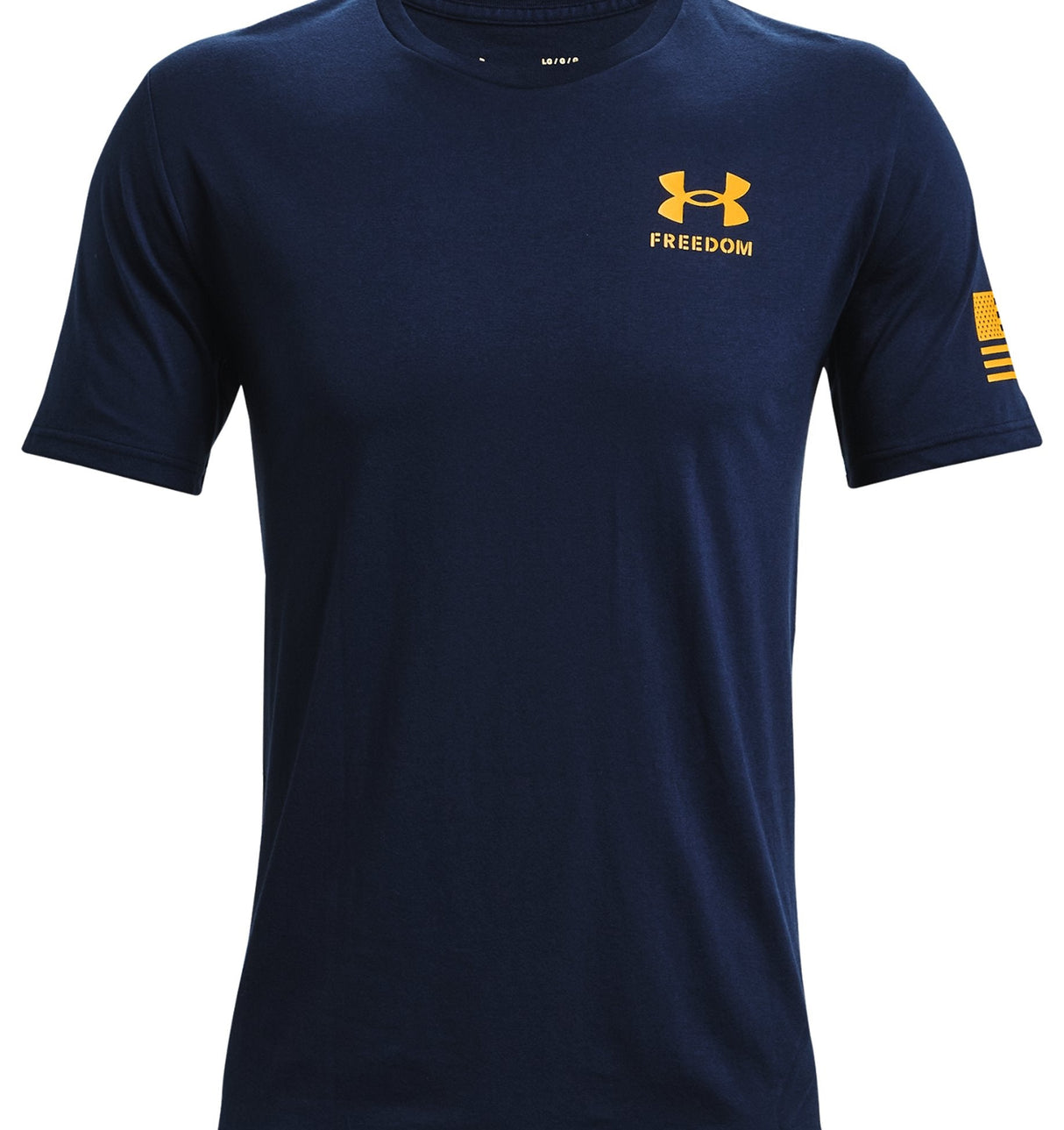 Under Armour Mens Freedom Flag T-Shirt - Quick-Drying Cotton Blend