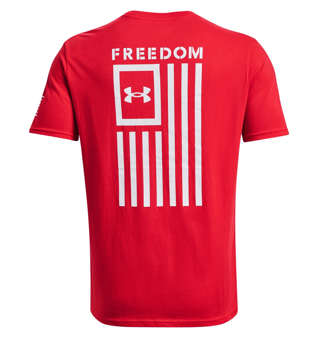 Under Armour Mens Freedom Flag T-Shirt - Quick-Drying Cotton Blend