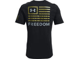 Under Armour Mens UA Freedom Banner T-Shirt - Quick-Drying Cotton Blend