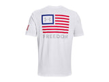 Under Armour Mens UA Freedom Banner T-Shirt - Quick-Drying Cotton Blend