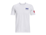 Under Armour Mens UA Freedom Banner T-Shirt - Quick-Drying Cotton Blend