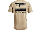 Under Armour Mens UA Freedom Banner T-Shirt - Quick-Drying Cotton Blend