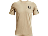 Under Armour Mens UA Freedom Banner T-Shirt - Quick-Drying Cotton Blend