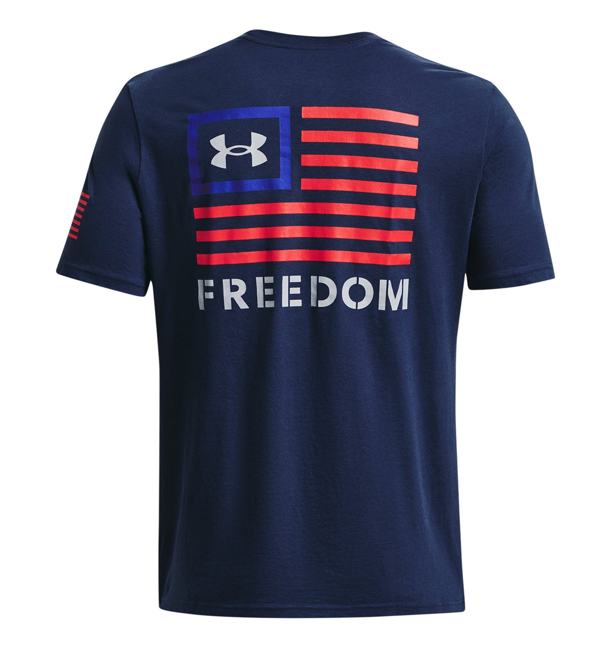 Under Armour Mens UA Freedom Banner T-Shirt - Quick-Drying Cotton Blend