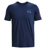 Under Armour Mens UA Freedom Banner T-Shirt - Quick-Drying Cotton Blend