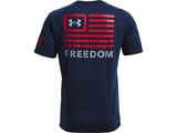 Under Armour Mens UA Freedom Banner T-Shirt - Quick-Drying Cotton Blend
