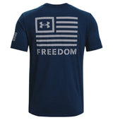 Under Armour Mens UA Freedom Banner T-Shirt - Quick-Drying Cotton Blend