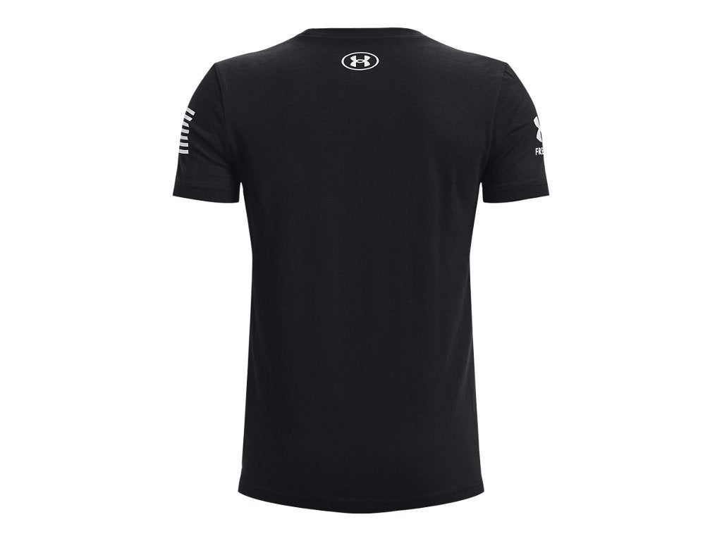 Under Armour Boys Freedom Big Flag Logo T-Shirt - Super Soft Comfort Blend
