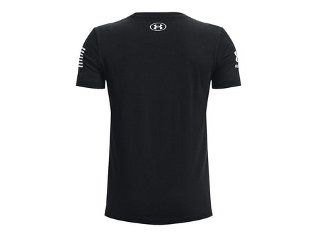 Under Armour Boys Freedom Big Flag Logo T-Shirt - Super Soft Comfort Blend