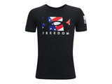 Under Armour Boys Freedom Big Flag Logo T-Shirt - Super Soft Comfort Blend
