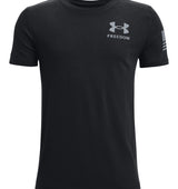 Under Armour Boys Freedom Flag T-Shirt - Quick-Drying Cotton Blend