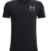 Under Armour Boys Freedom Flag T-Shirt - Quick-Drying Cotton Blend