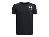 Under Armour Boys Freedom Flag T-Shirt - Quick-Drying Cotton Blend