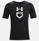 Under Armour Mens UA Plate Short Sleeve T-Shirt - Quick-Drying Comfort