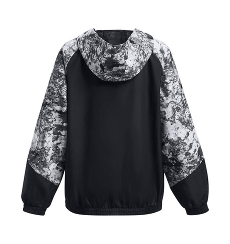 Under Armour Girls Woven Full-Zip Jacket - Water Repellent