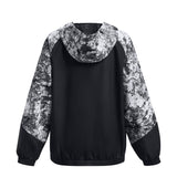 Under Armour Girls Woven Full-Zip Jacket - Water Repellent