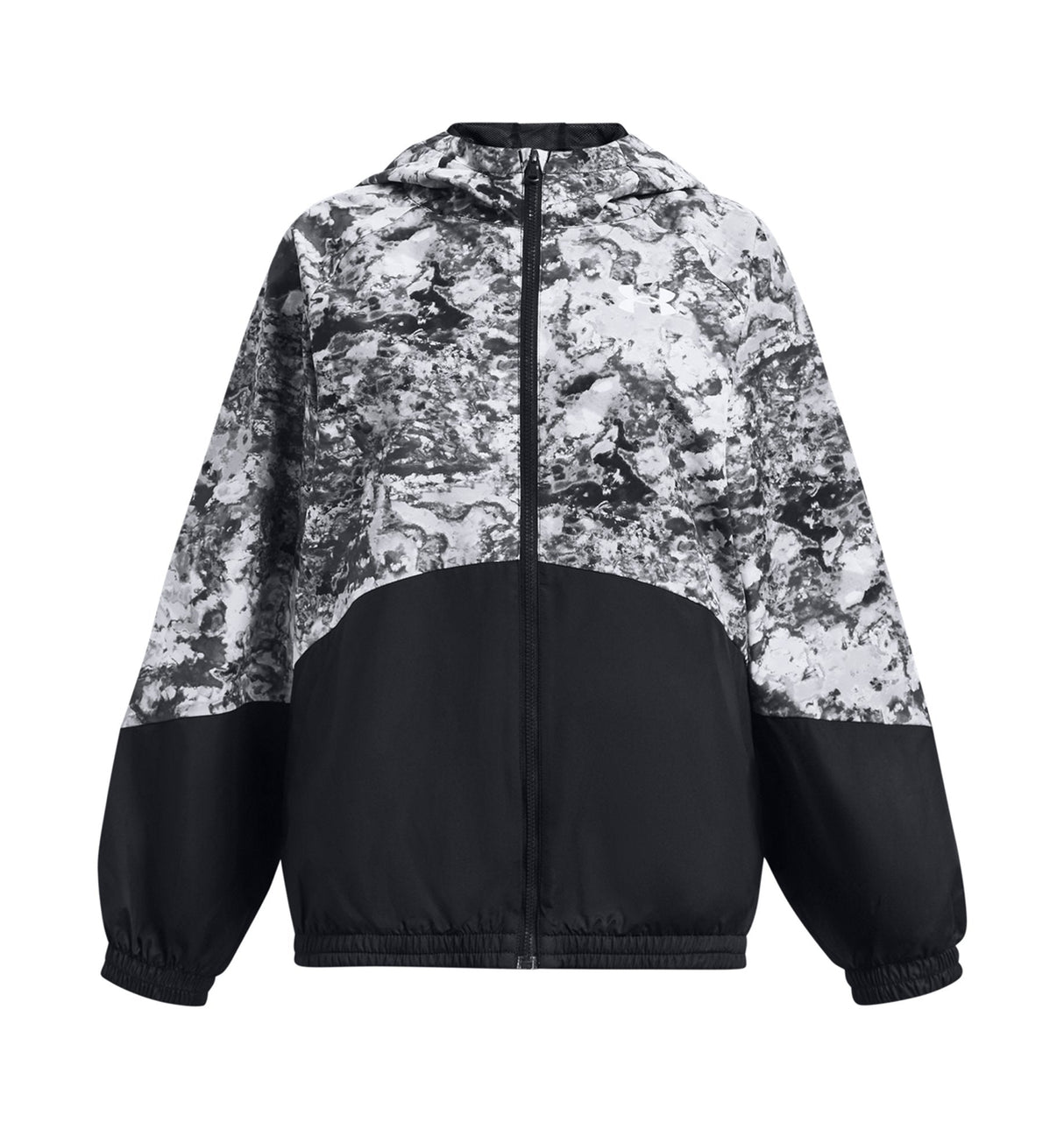 Under Armour Girls Woven Full-Zip Jacket - Water Repellent