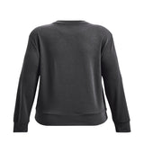 Under Armour Womens Rival Terry Long Sleeve Crew - Sweat Wicking