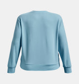 Under Armour Womens Rival Terry Long Sleeve Crew - Sweat Wicking