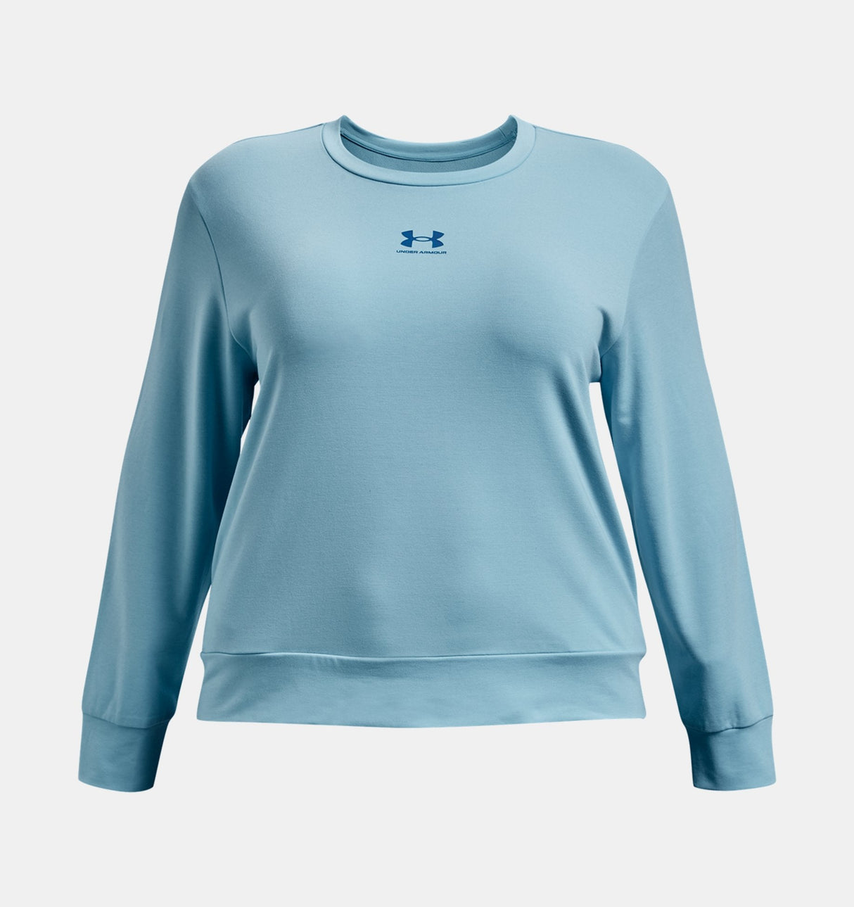 Under Armour Womens Rival Terry Long Sleeve Crew - Sweat Wicking