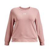 Under Armour Womens Rival Terry Long Sleeve Crew - Sweat Wicking