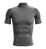 Under Armour Men's HeatGear Compression Short Sleeve Mock