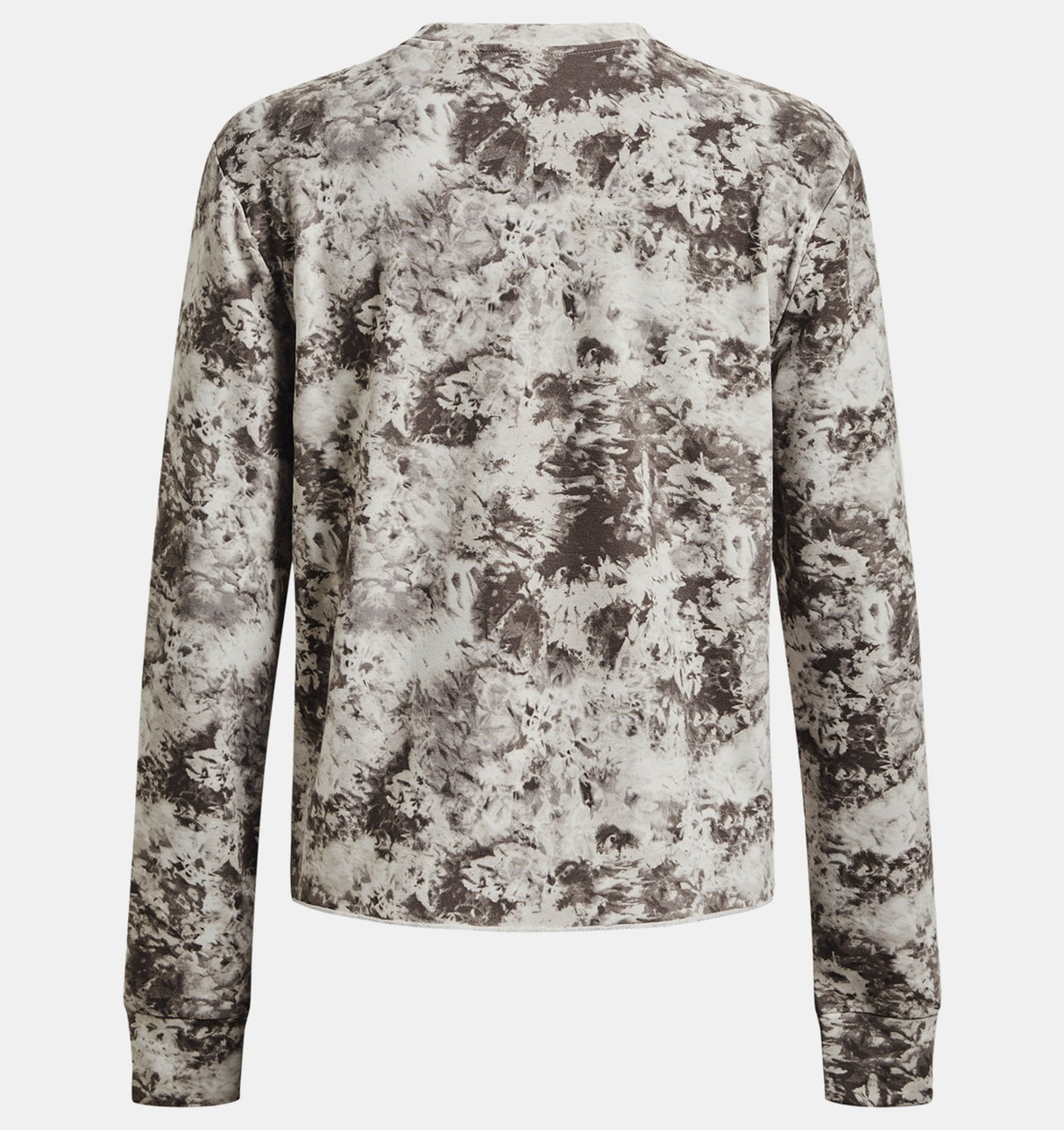 Under Armour Womens Rival Terry Printed Crew - Sweat Wicking