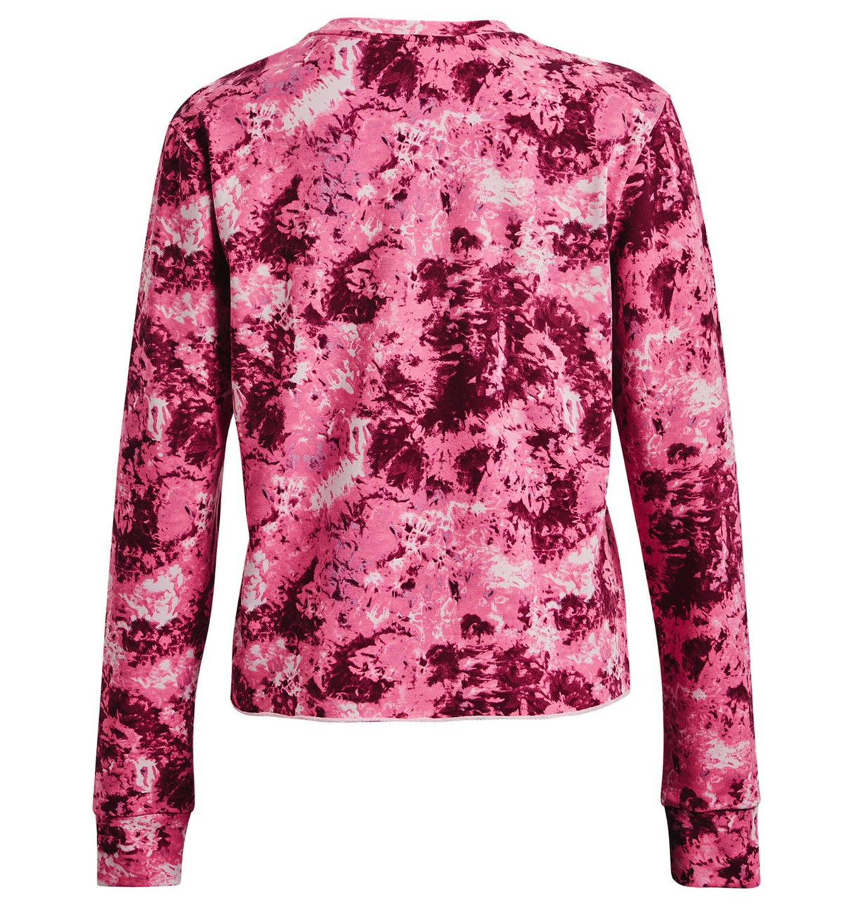 Under Armour Womens Rival Terry Printed Crew - Sweat Wicking