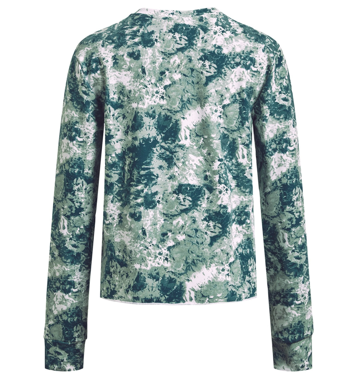 Under Armour Womens Rival Terry Printed Crew - Sweat Wicking