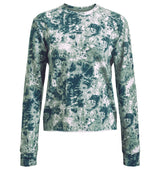 Under Armour Womens Rival Terry Printed Crew - Sweat Wicking